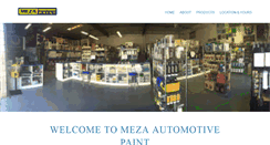 Desktop Screenshot of mezapaint.com